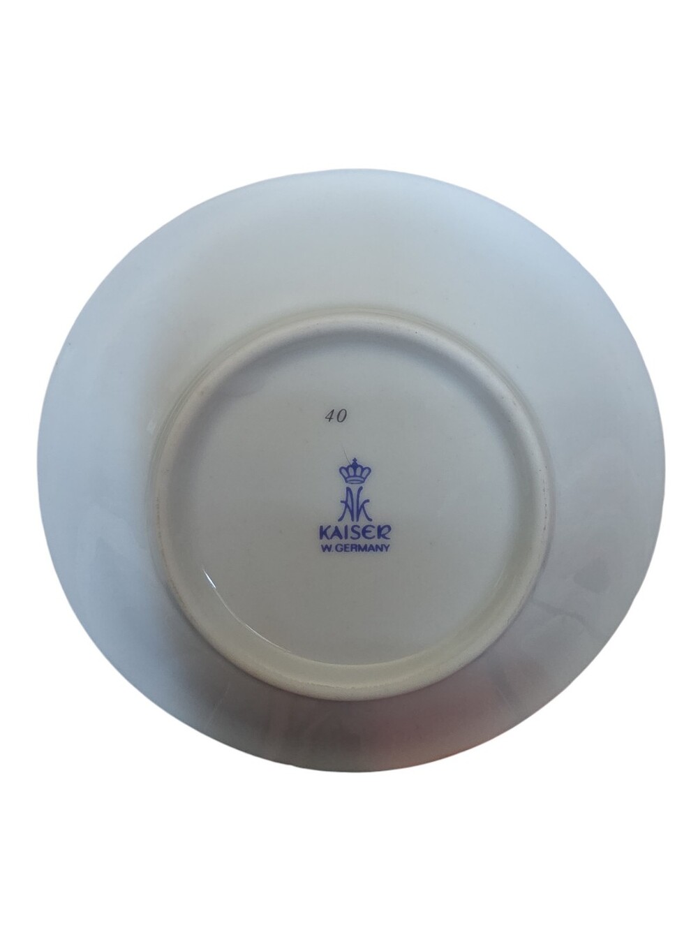 Vintage Alboth & Kaiser Porcelain Demitasse Teacup & Saucer Set - Picture 3 of 9